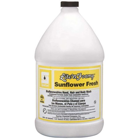 SPARTAN CHEMICAL Lite'n Foamy Sunflower Fresh 1 Gallon Hand Wash 330504